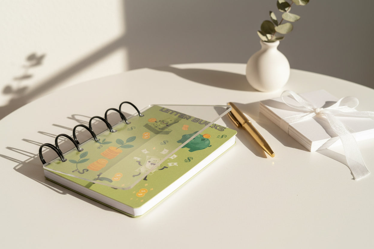 Acrylic Binder Covers - Budget Planner Accessories